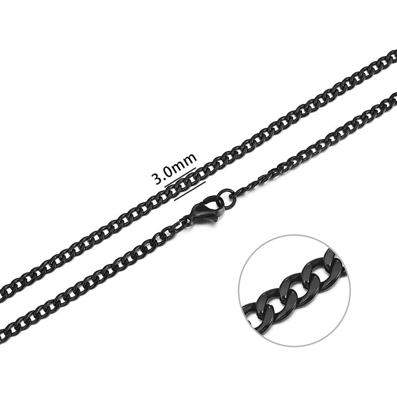 2mm-7mm Rope Chain