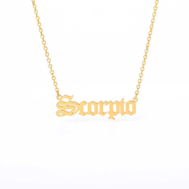 Zodiac Sign Necklace