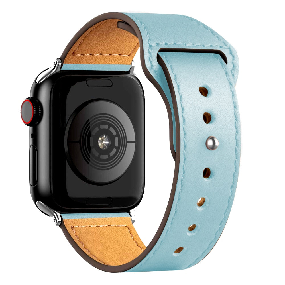 Apple Watch simil-leather band