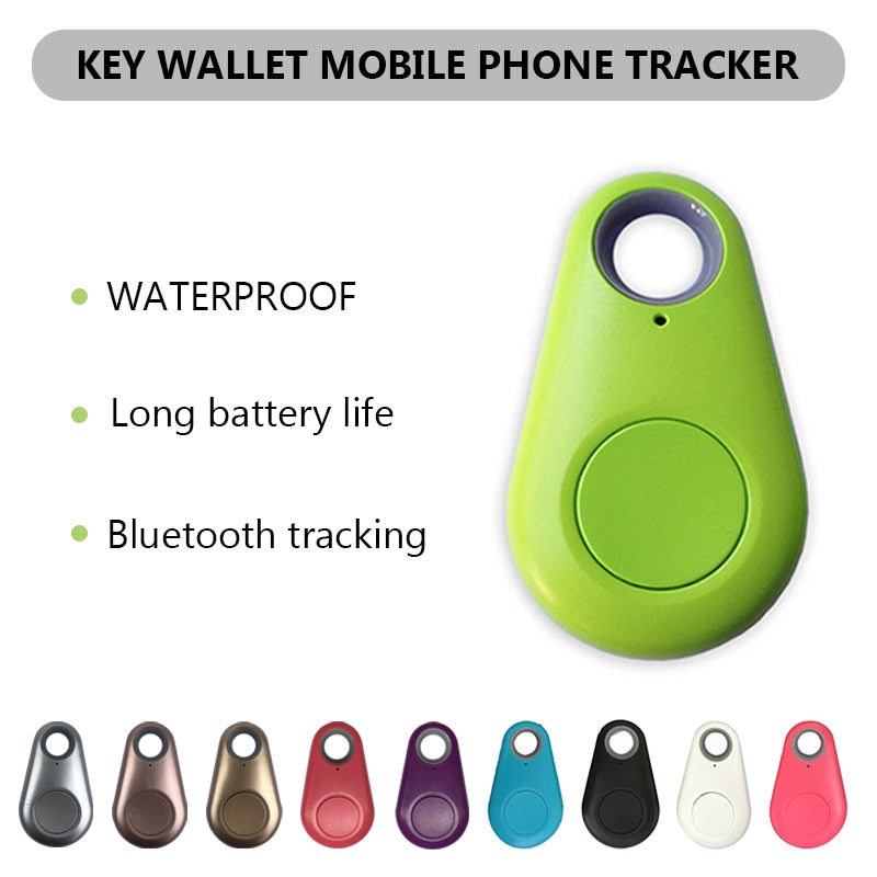 Mini Bluetooth GPS Tracker Anti-Lost Waterproof Tracer For Pets, Keys Wallet Bag ecc