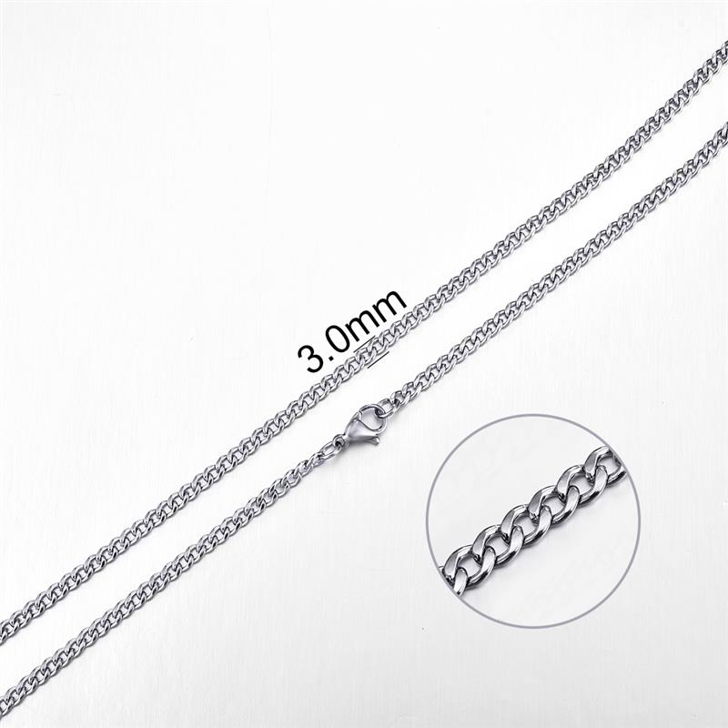 2mm-7mm Rope Chain