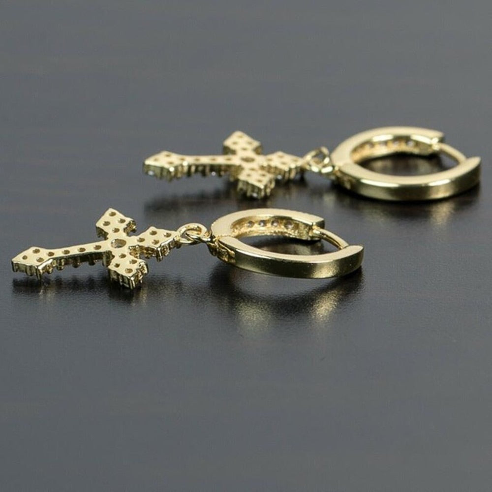 Cross-shape Earrings