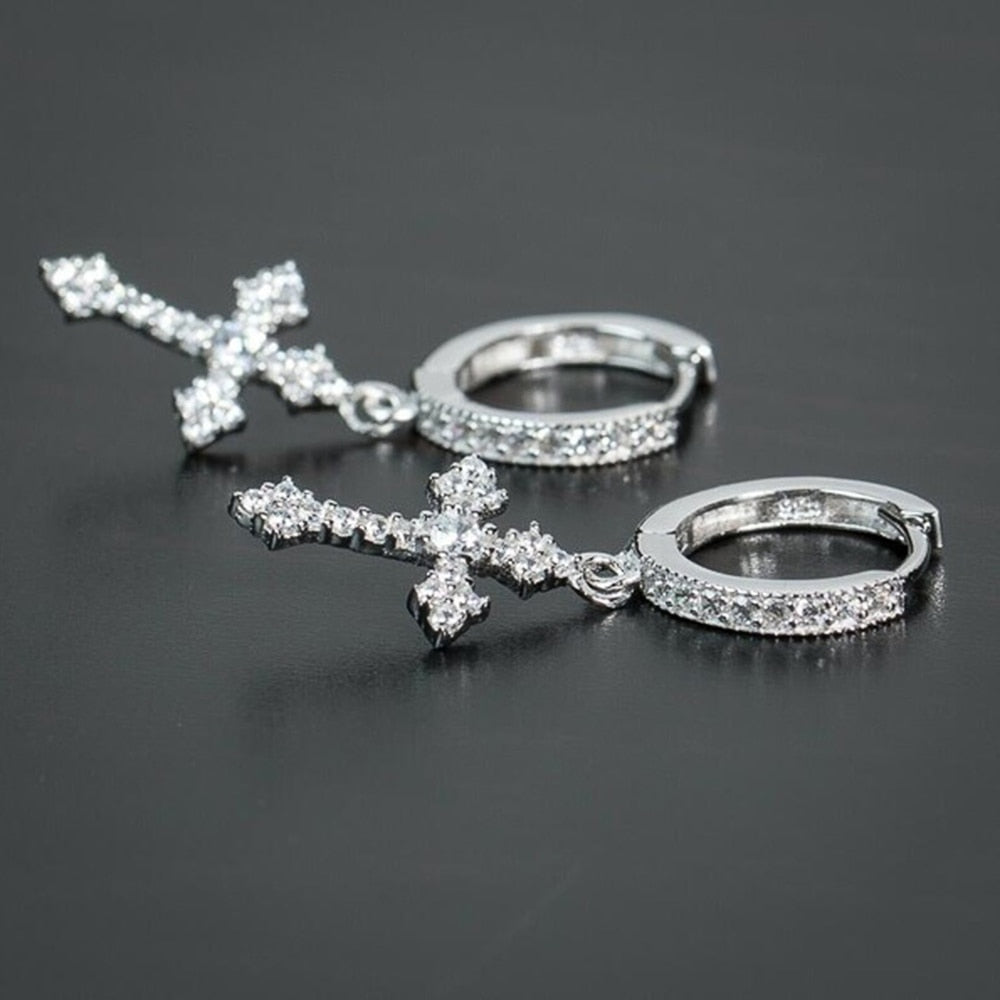 Cross-shape Earrings