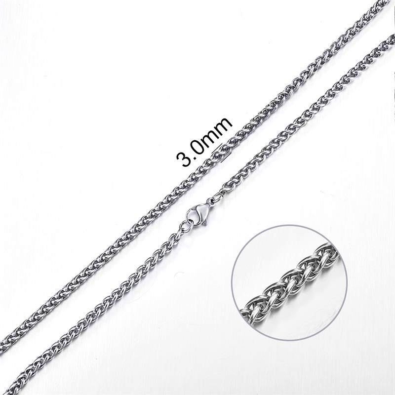 2mm-7mm Rope Chain