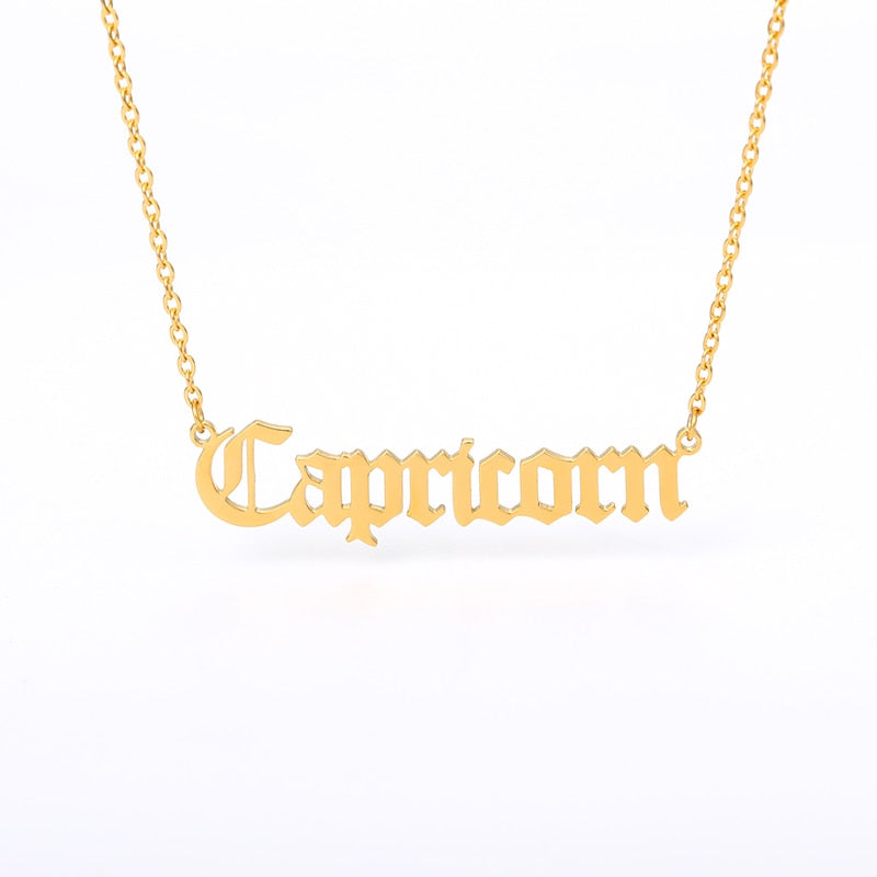 Zodiac Sign Necklace