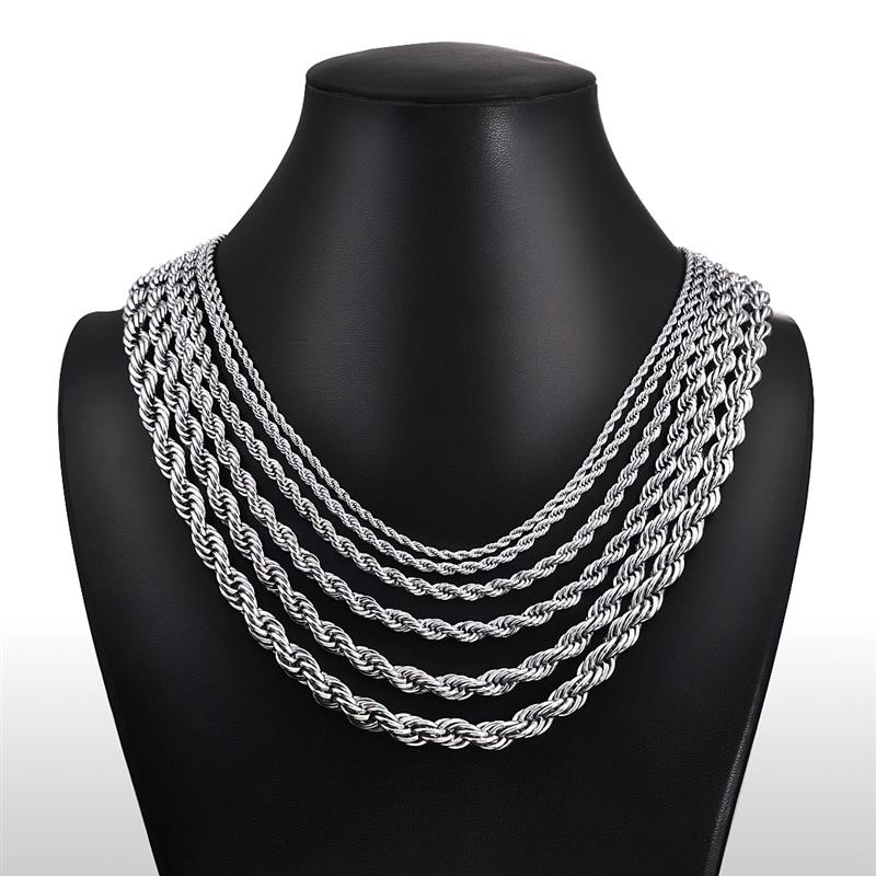 2mm-7mm Rope Chain