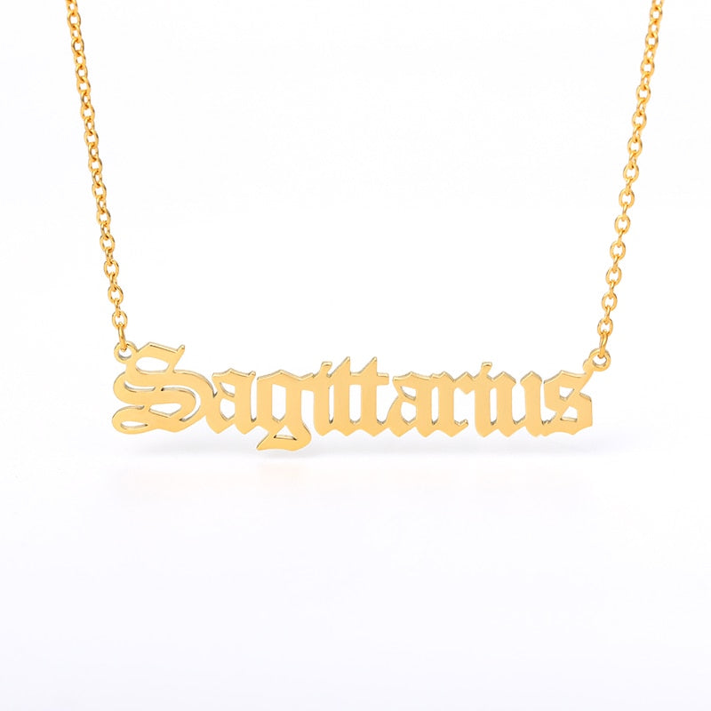 Zodiac Sign Necklace