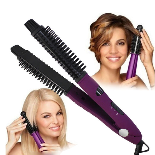 3-in-1 Hair Straightener Curling Iron