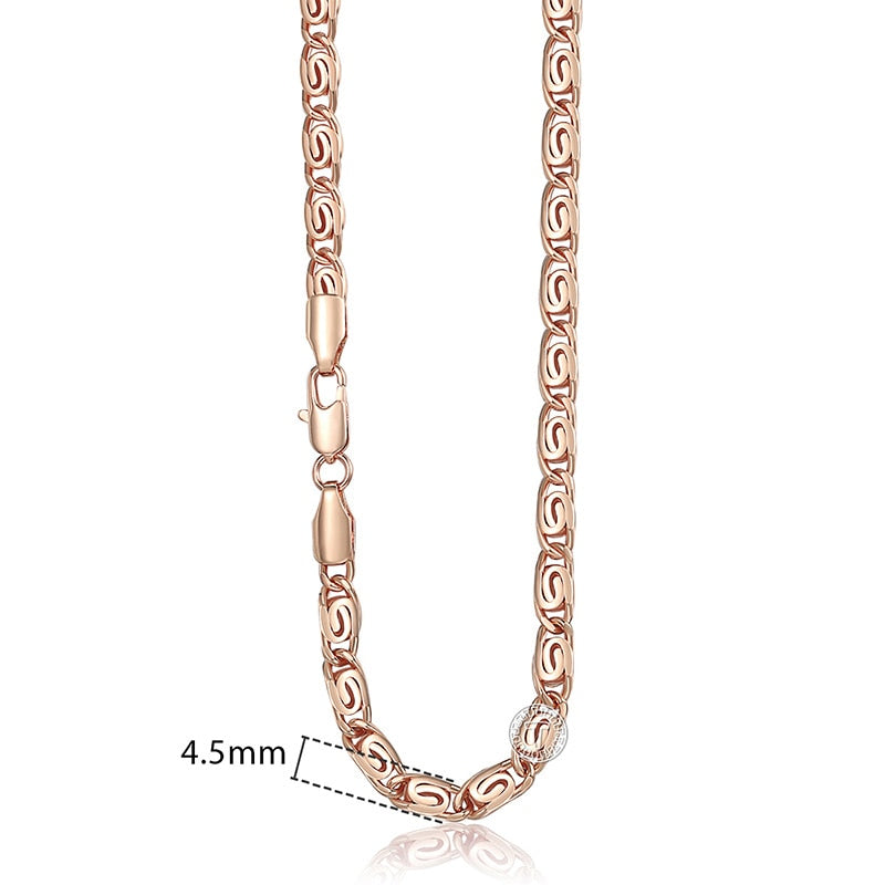 Rose Gold Color Necklace