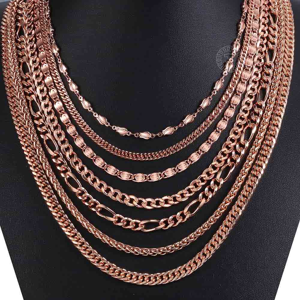 Rose Gold Color Necklace