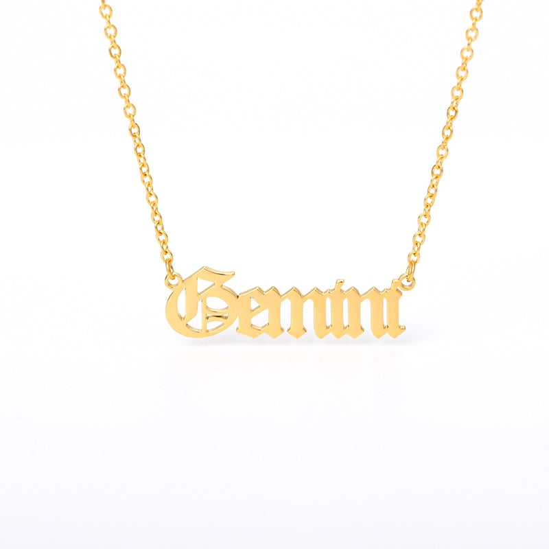 Zodiac Sign Necklace