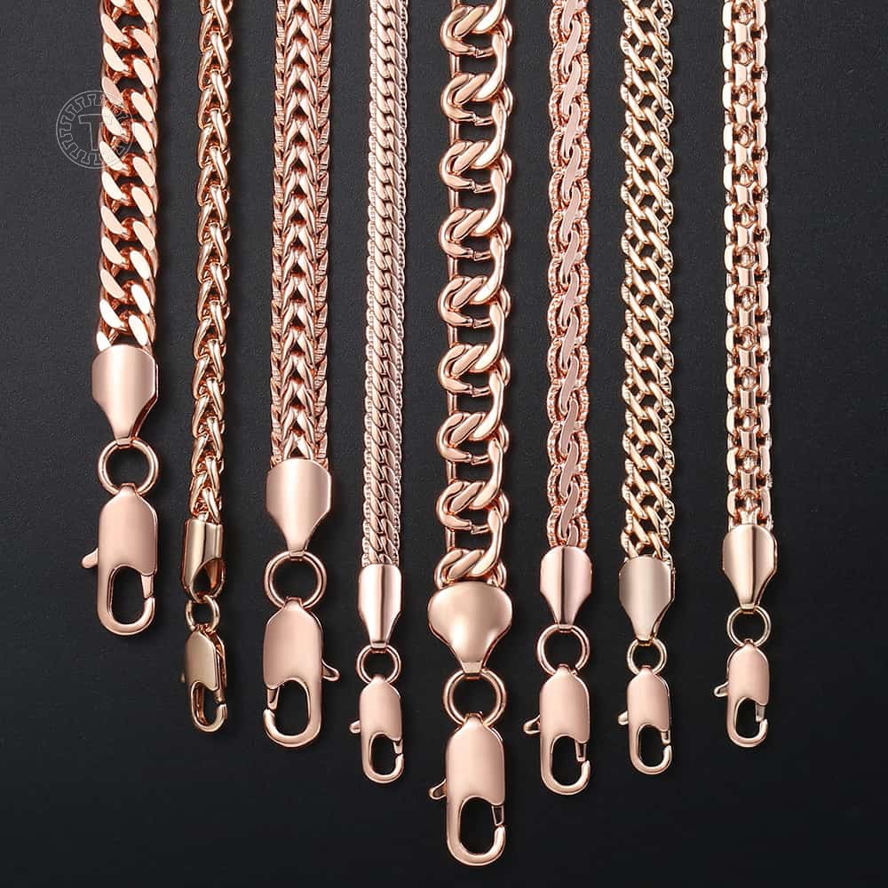 Rose Gold Color Necklace