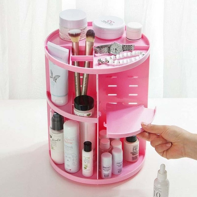 Rotating Makeup Organizer