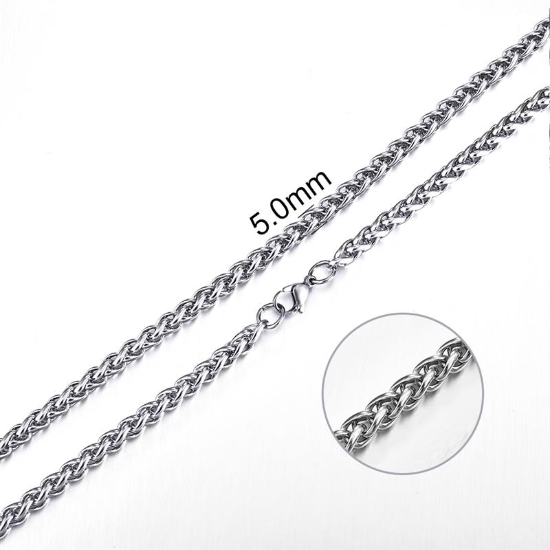 2mm-7mm Rope Chain