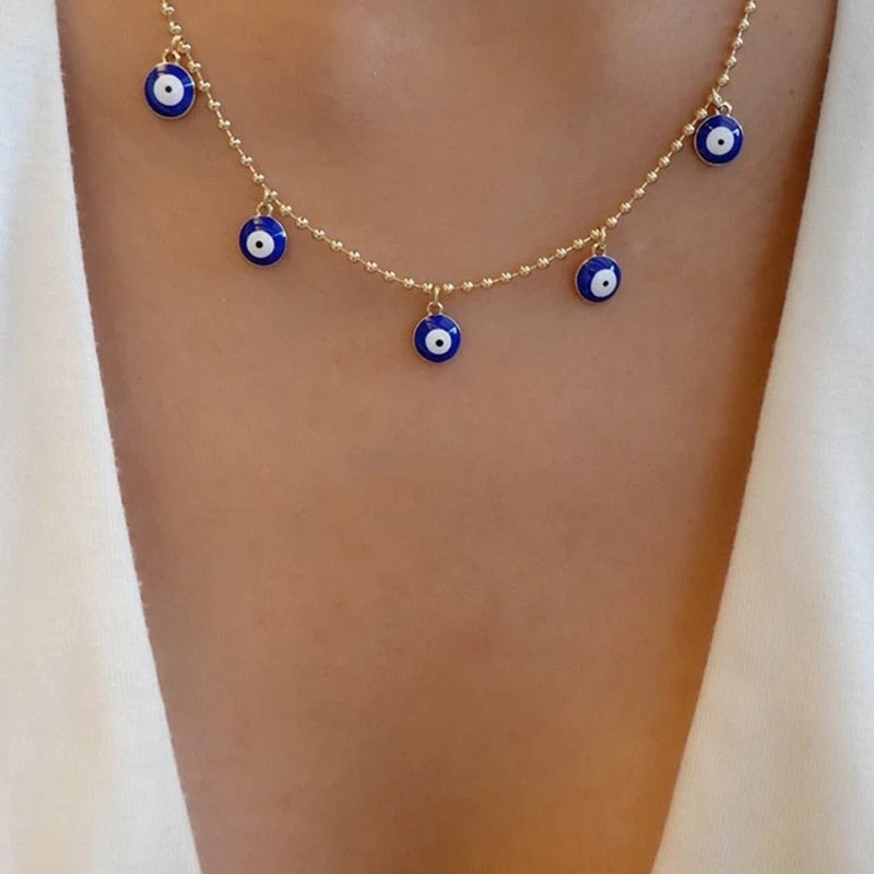 Blue Eye Necklace