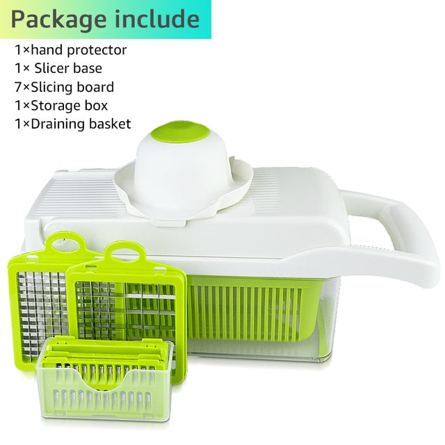 Vegetable Cutter 8 In 1