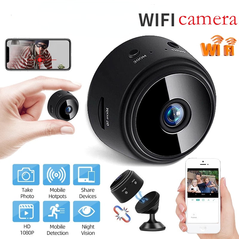 A9 Camera Wifi Hid den Camera Surveillance IP Camera Magnetic Camcorder 1080P Night Version Remote Control Mobile