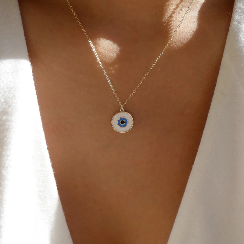 Blue Eye Necklace