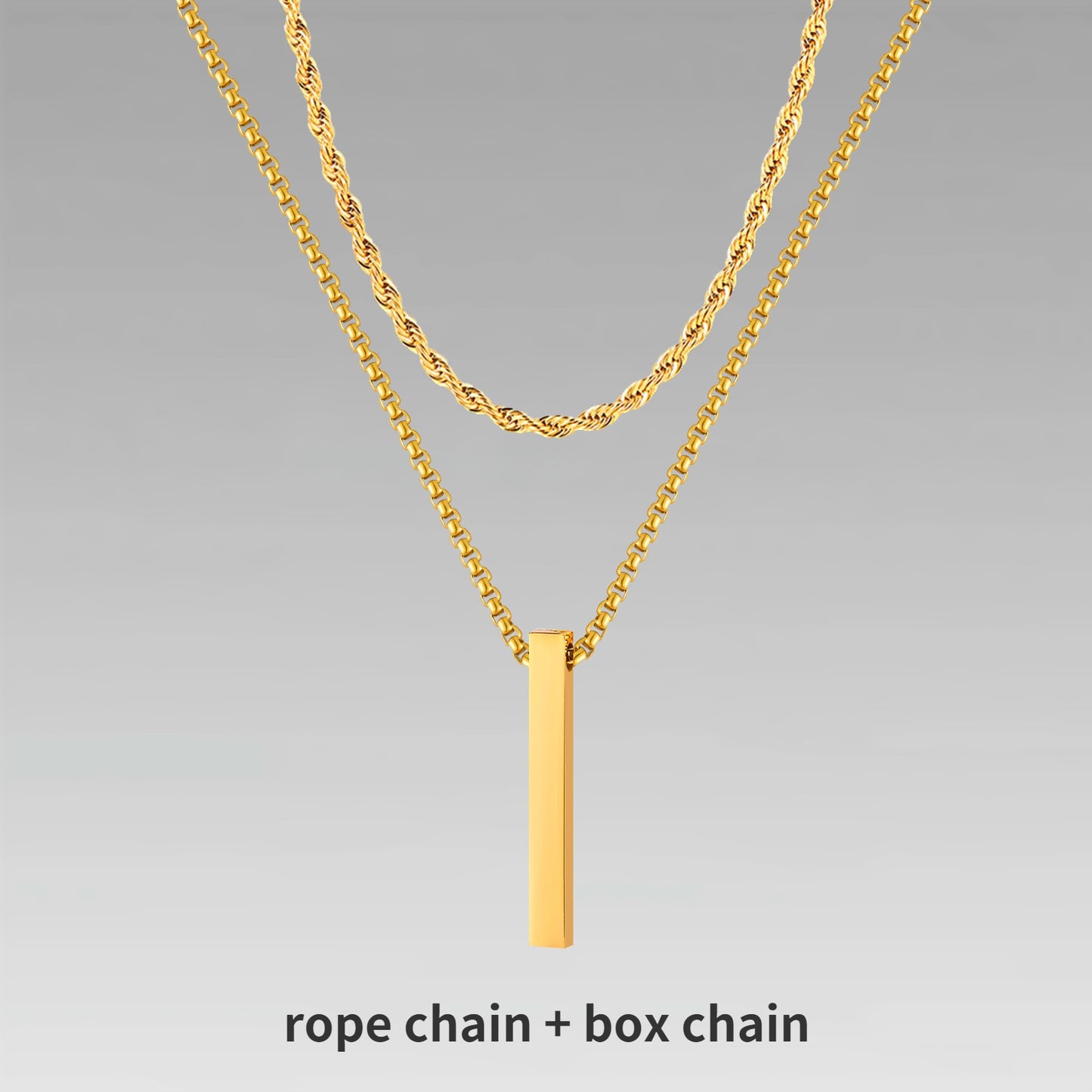 Vertical Bar Necklaces