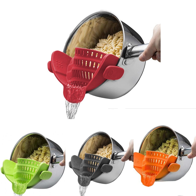 Silicone Kitchen Strainer Clip