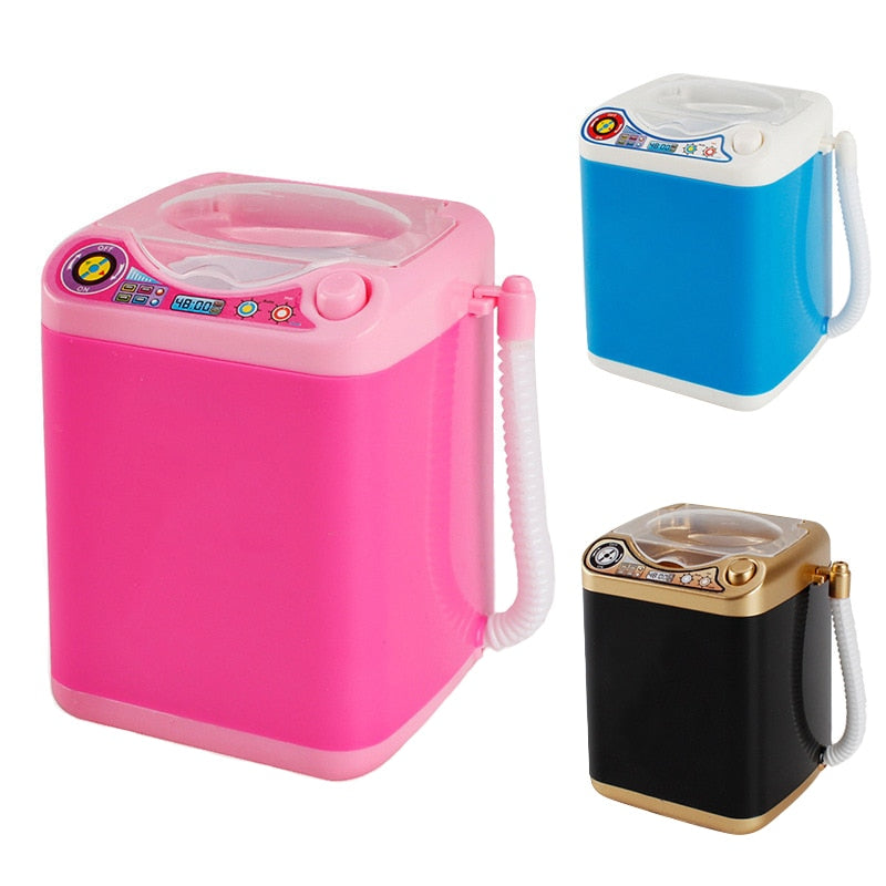 Mini Washing Machine Makeup Brushes