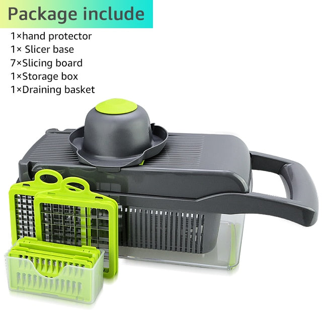 Vegetable Cutter 8 In 1