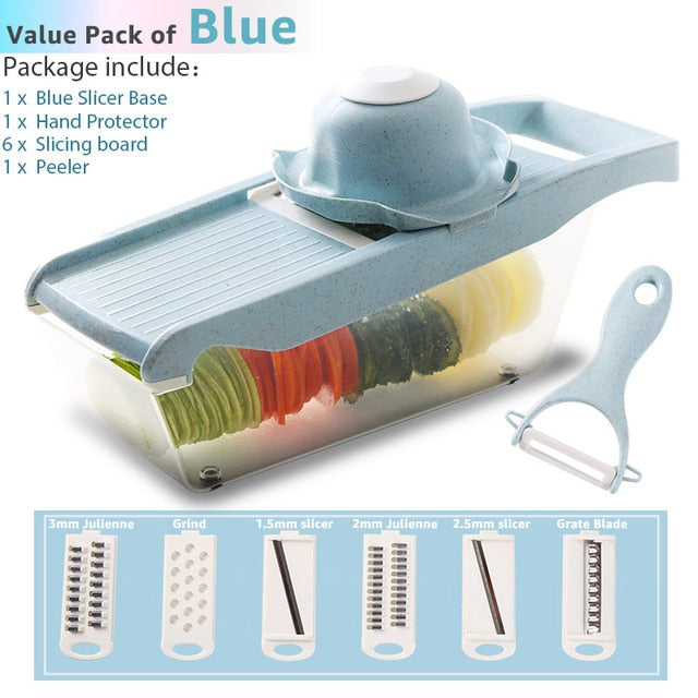 Vegetable Cutter 8 In 1