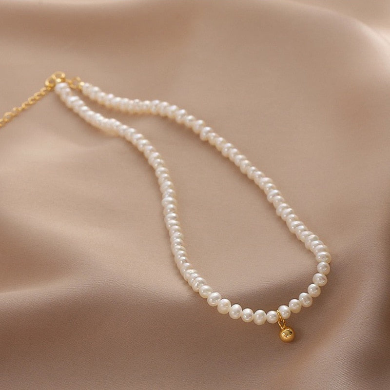 Pearl Choker Necklace