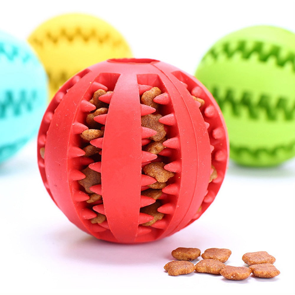 Interactive Rubber Balls for Pet