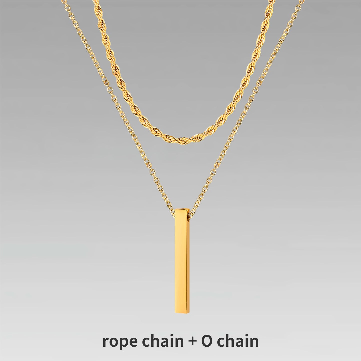 Vertical Bar Necklaces