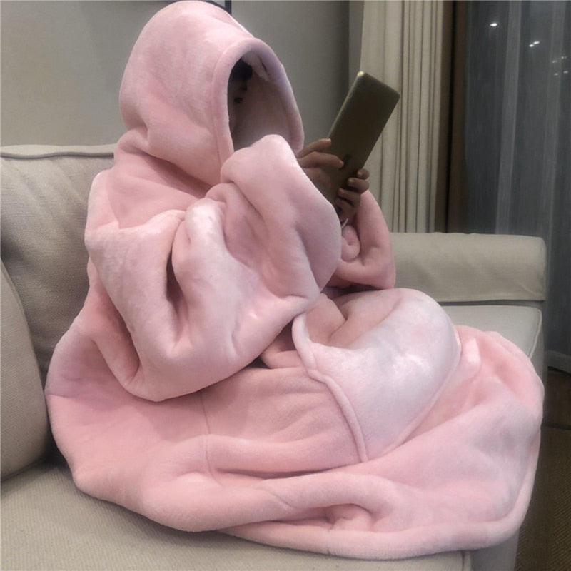 Blanket with Sleeves