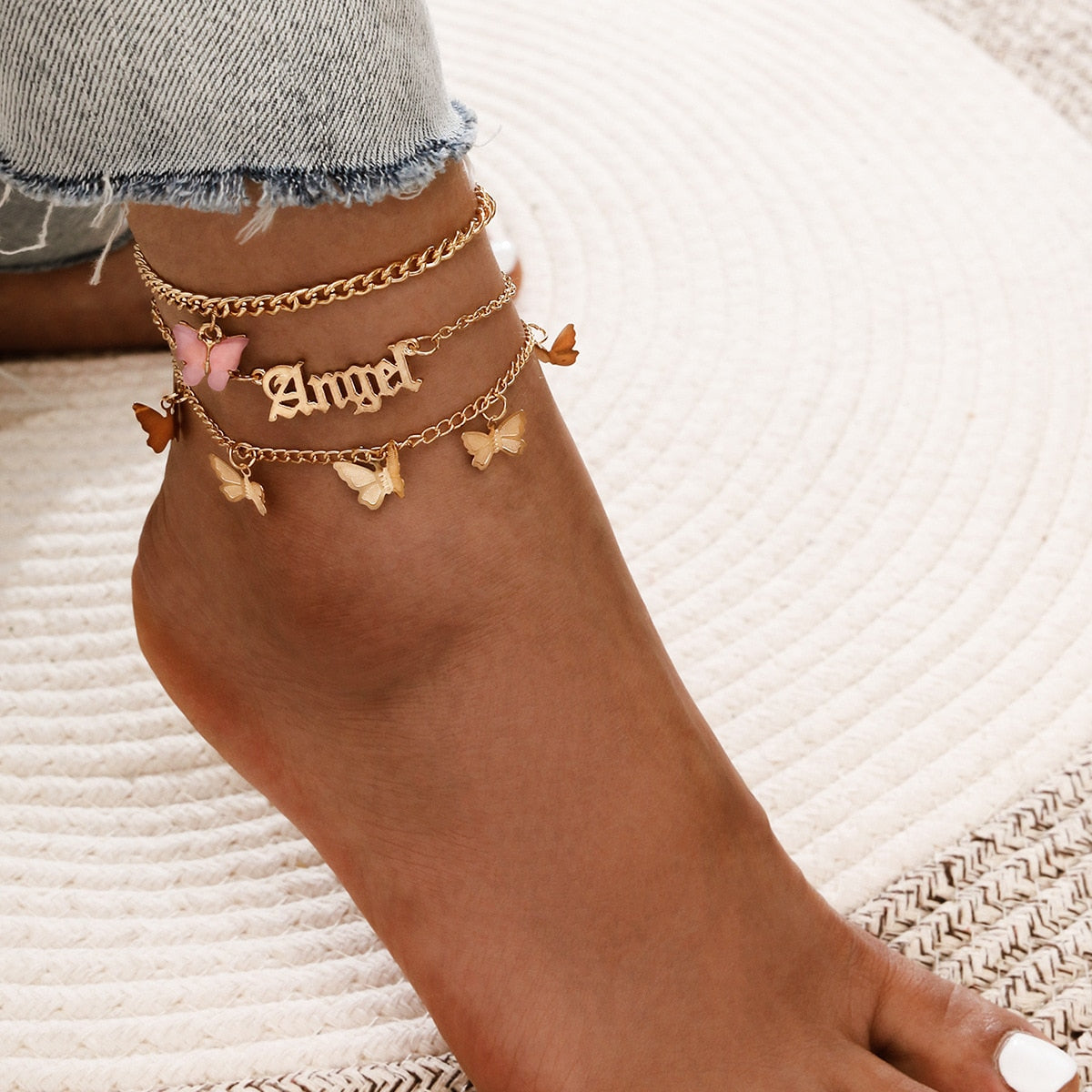 Ankle Bracelet Set