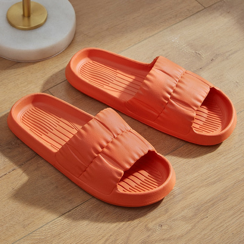 Platform soft slippers