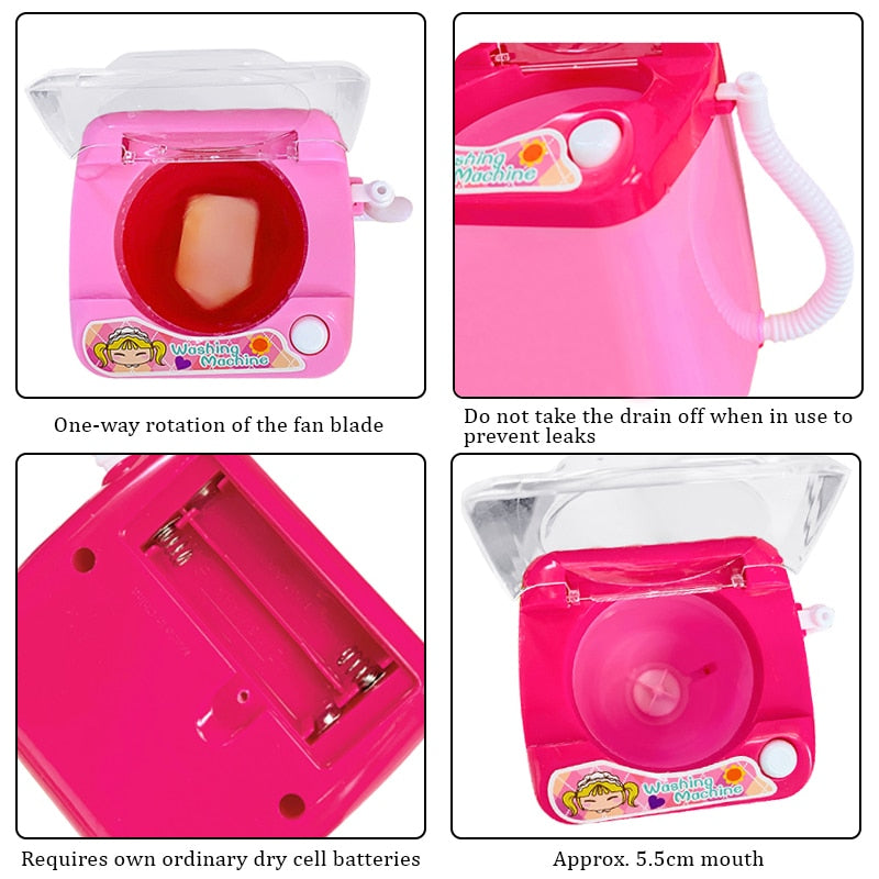 Mini Washing Machine Makeup Brushes