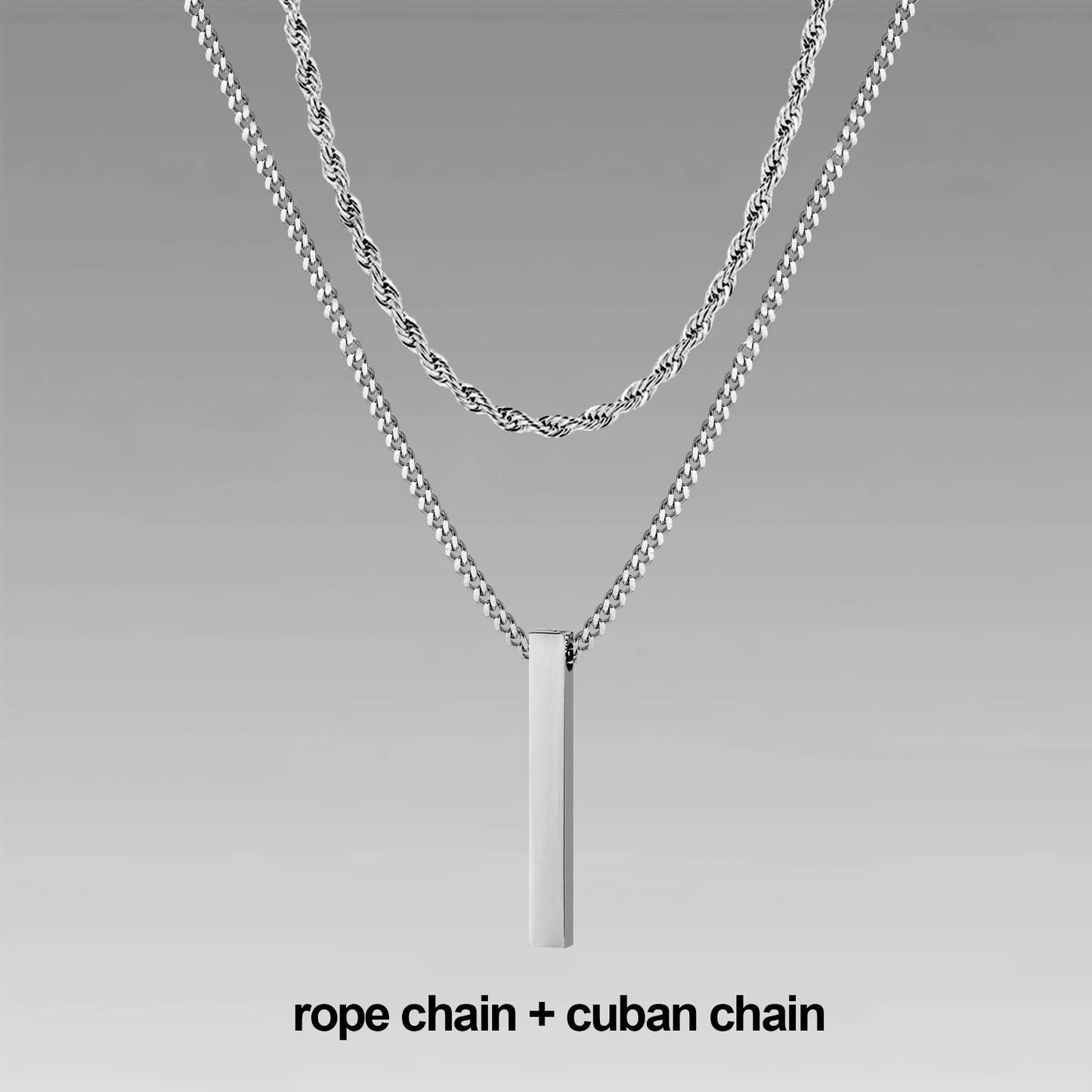 Vertical Bar Necklaces