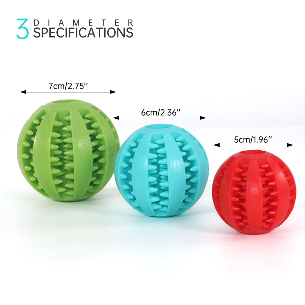 Interactive Rubber Balls for Pet