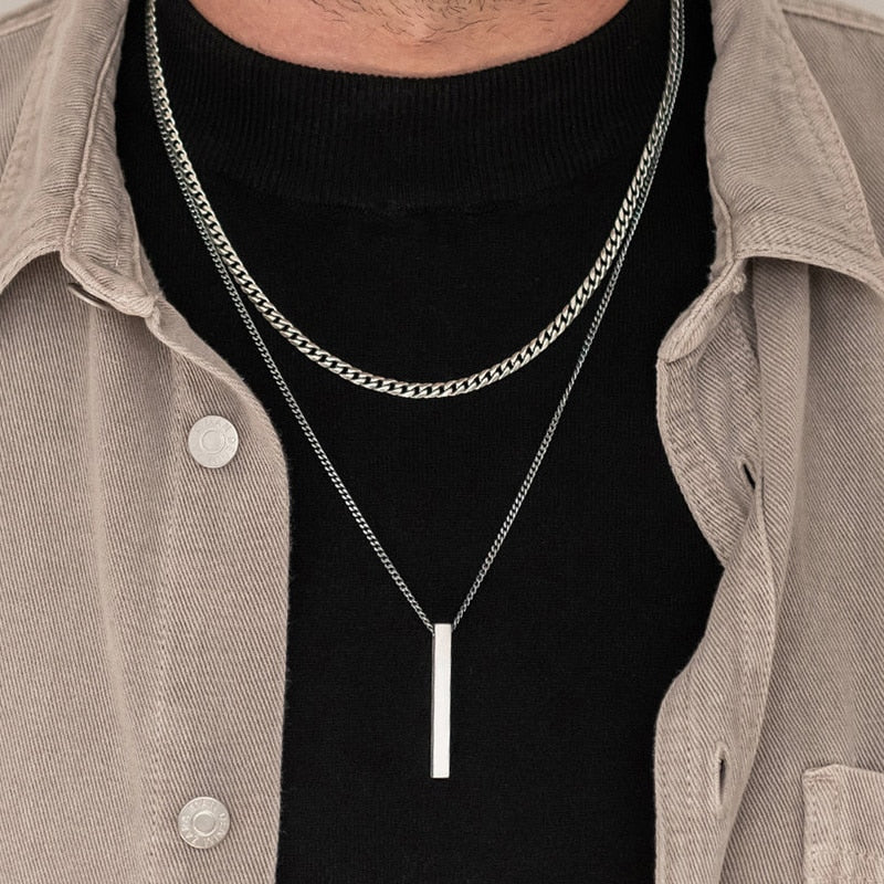 Vertical Bar Necklaces