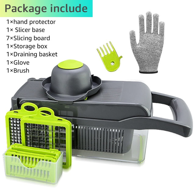 Vegetable Cutter 8 In 1