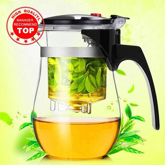 High quality Heat Resistant Glass Tea pot