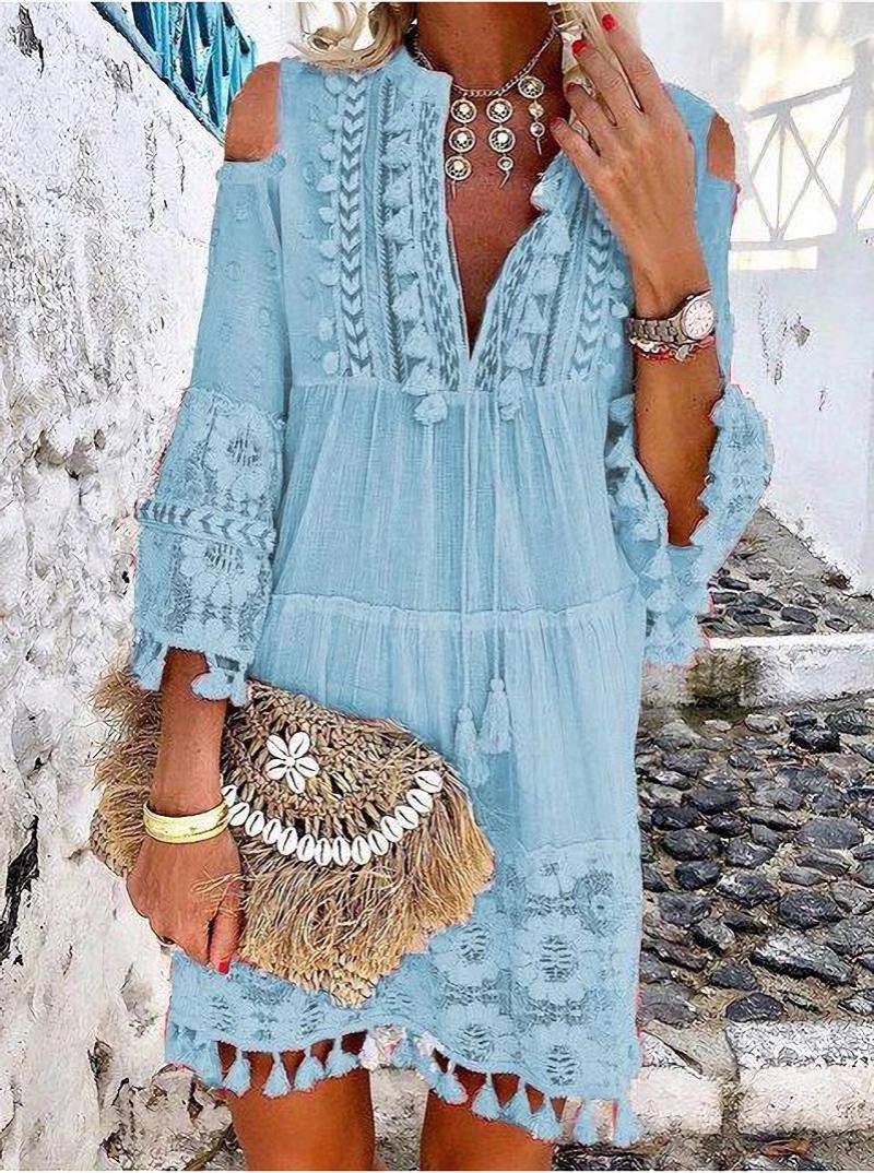 V neck fit beach wear