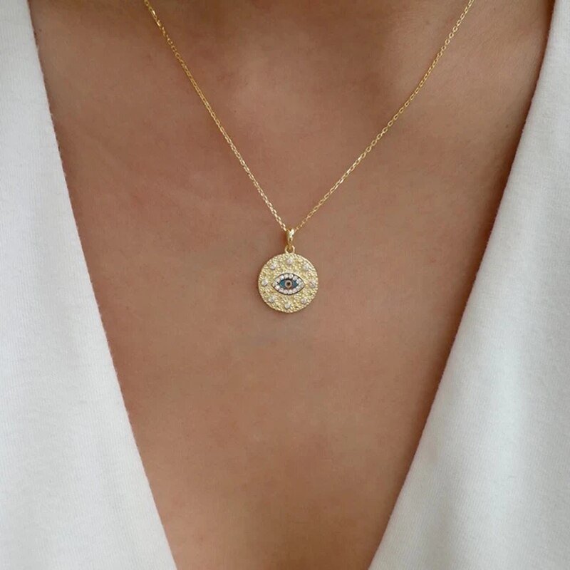 Blue Eye Necklace