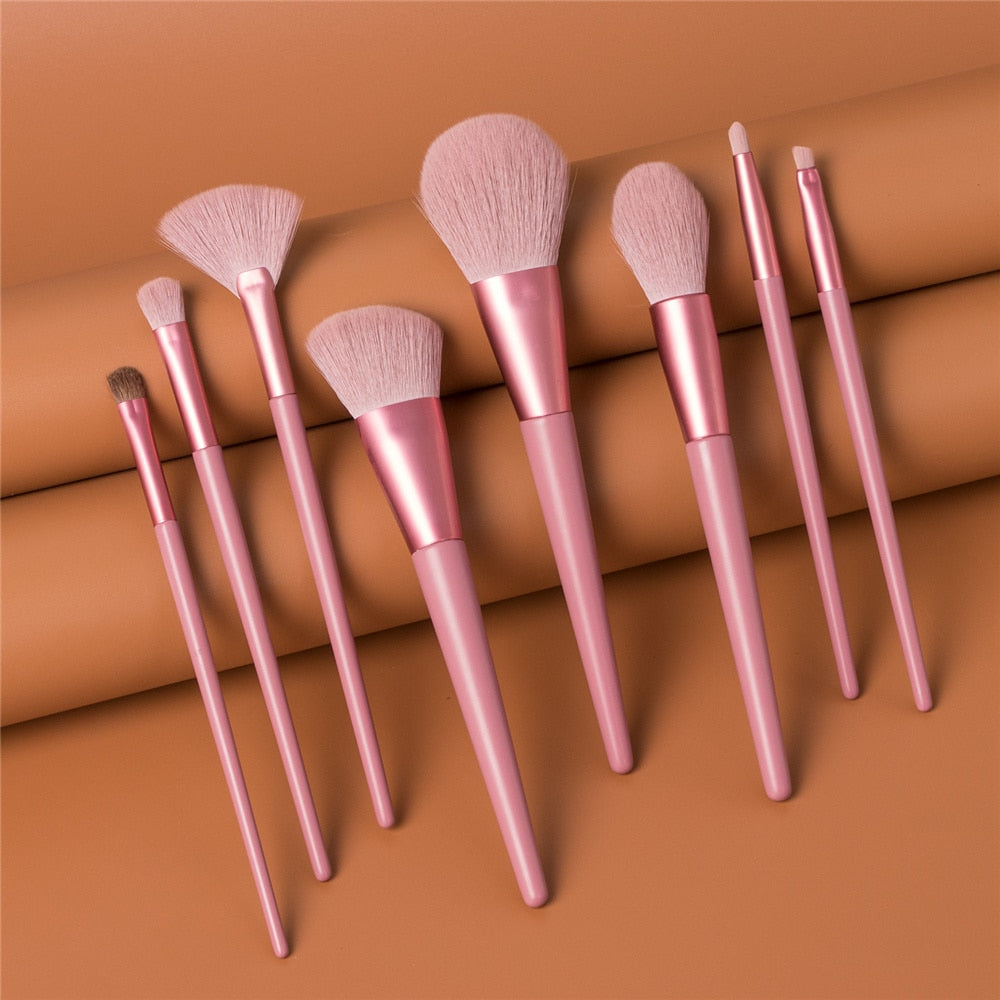 Soft Makeup Brushes Set