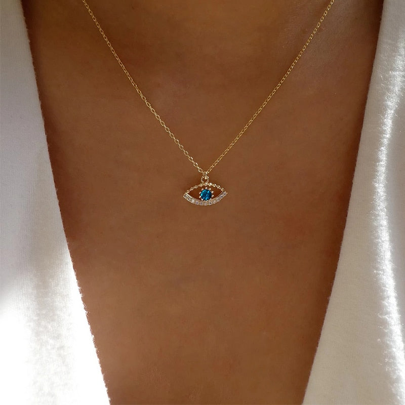 Blue Eye Necklace