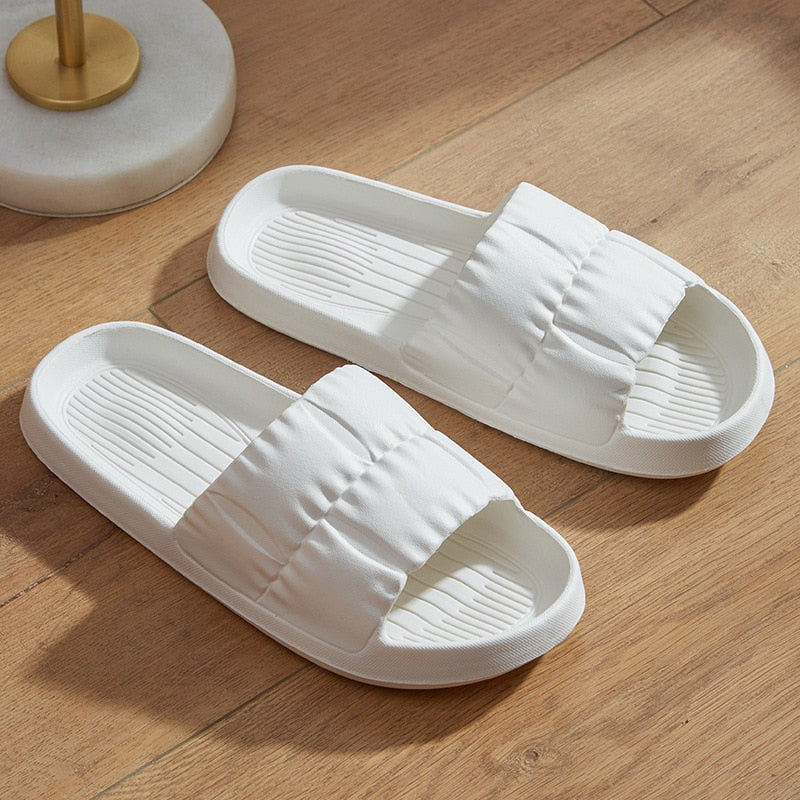 Platform soft slippers