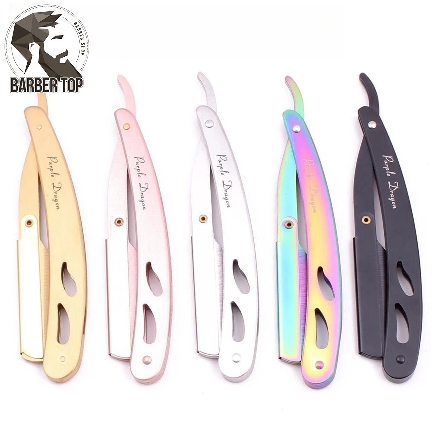 Manual Shaving Razor Men Folding Beard Cutter Colorful