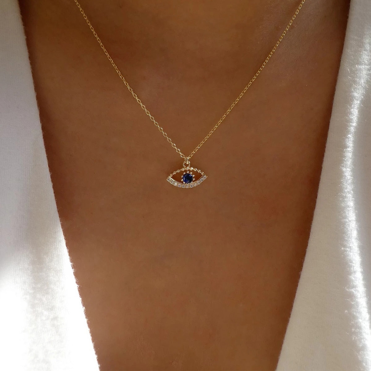 Blue Eye Necklace