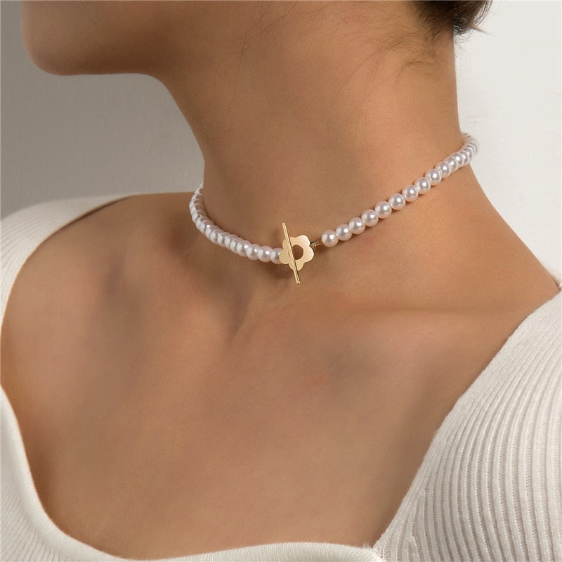 Pearl Choker Necklace